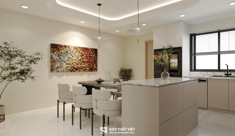 THIẾT KẾ NỘI THẤT – KHÔNG GIAN KHÁCH BẾP (16)