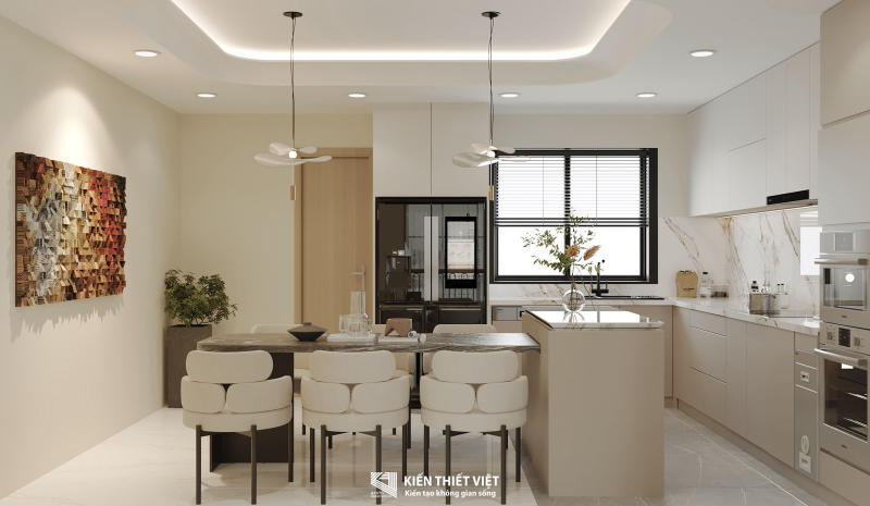 THIẾT KẾ NỘI THẤT – KHÔNG GIAN KHÁCH BẾP (15)