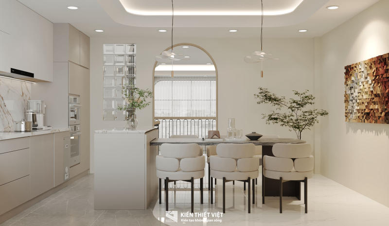 THIẾT KẾ NỘI THẤT – KHÔNG GIAN KHÁCH BẾP (14)