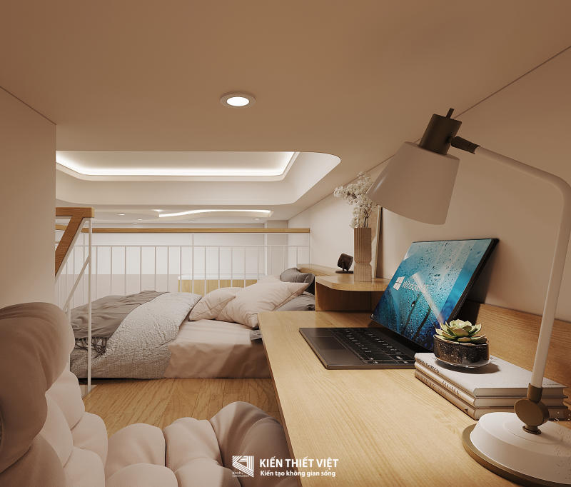 THIẾT KẾ NỘI THẤT – MẪU PHÒNG CHO THUÊ 04 (28)