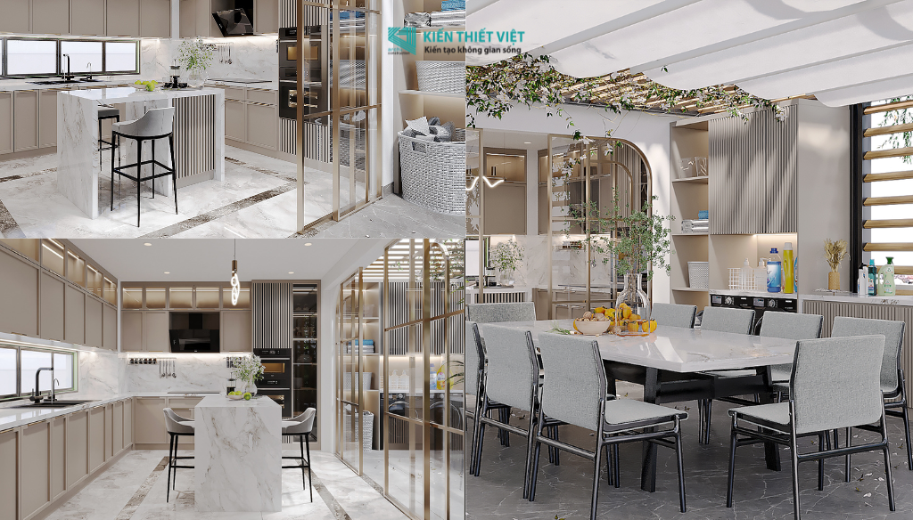 Thiết kế thi công nội thất biệt thự