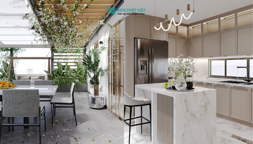 Thiết kế thi công nội thất biệt thự