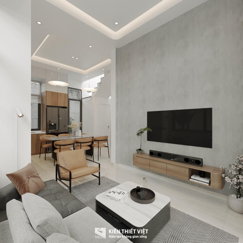 THIẾT KẾ NỘI THẤT – KHÔNG GIAN KHÁCH BẾP (7)