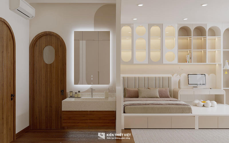 Thiết kế nội thất – Phòng ngủ 2 (22)