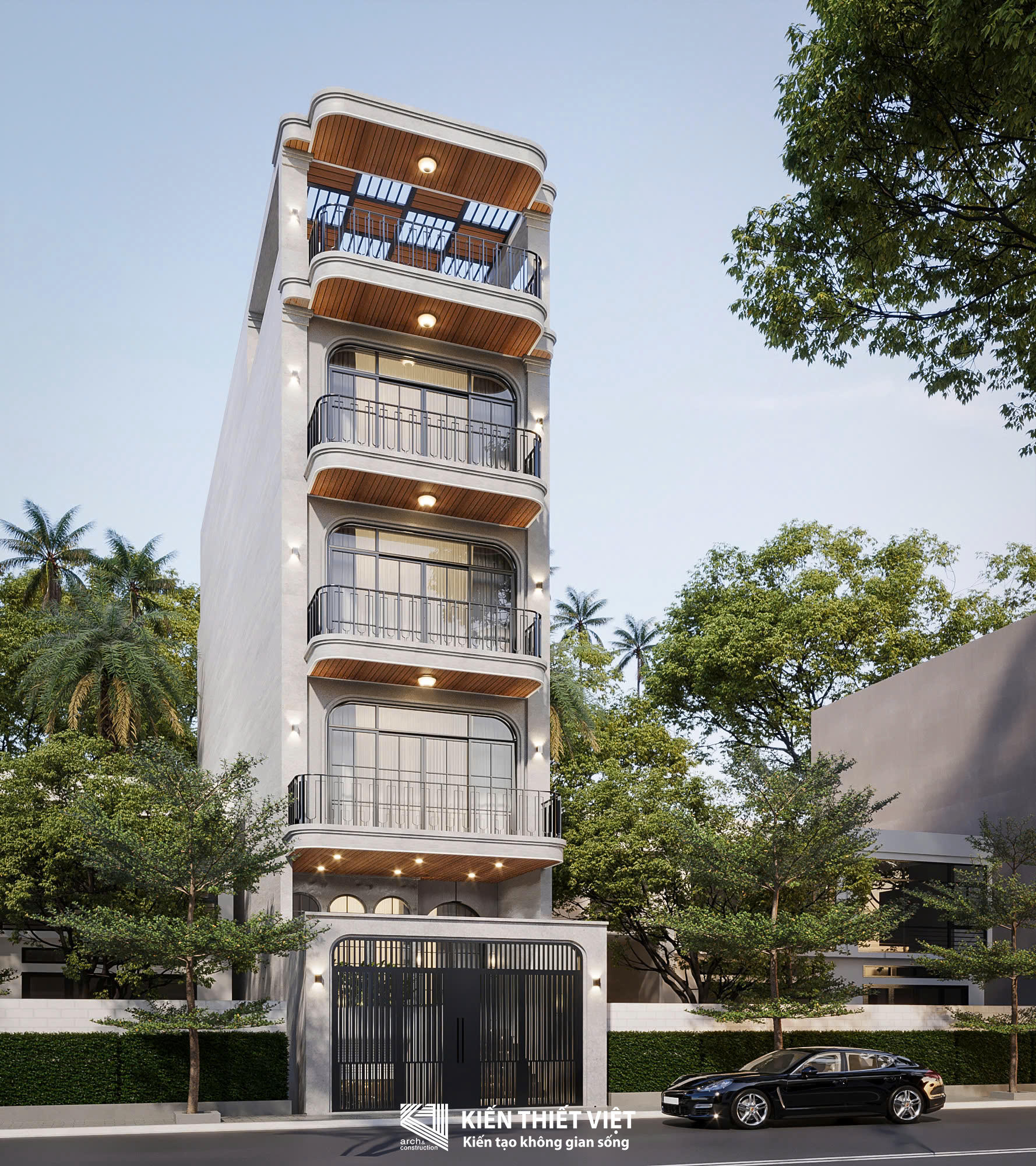 Phối cảnh mặt tiền (2)