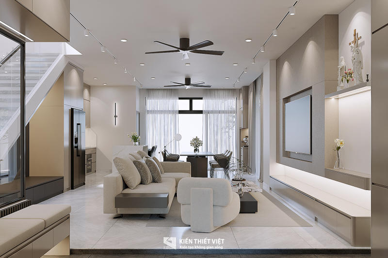 Thiết kế nội thất – Không gian khách bếp (4)