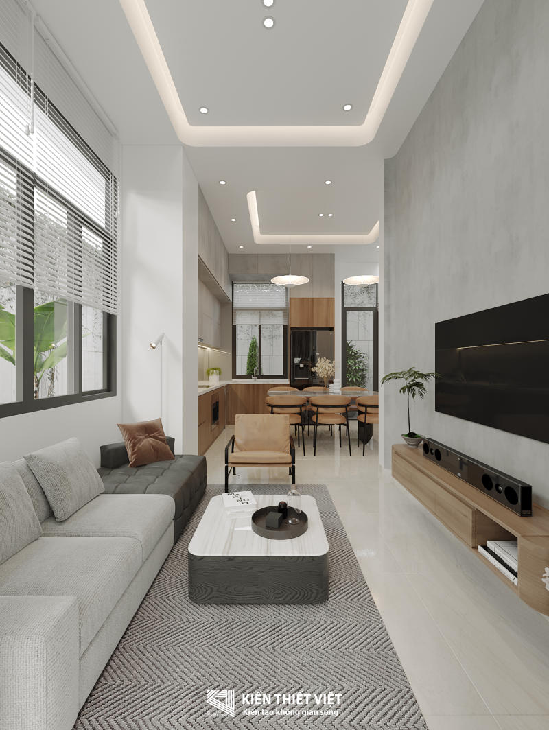 THIẾT KẾ NỘI THẤT – KHÔNG GIAN KHÁCH BẾP (4)