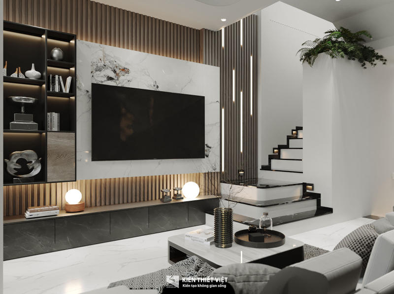 THIẾT KẾ NỘI THẤT – KHÔNG GIAN KHÁCH BẾP (4)