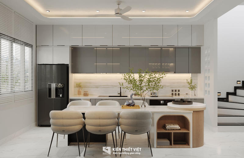 THIẾT KẾ NỘI THẤT – KHÔNG GIAN KHÁCH BẾP (9)