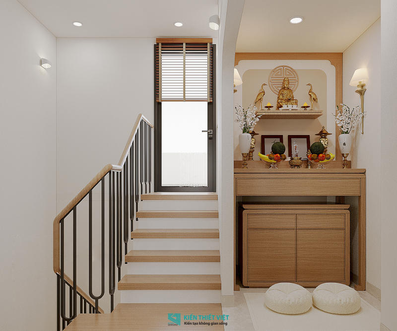 Thiết kế nội thất – Phòng thờ (29)