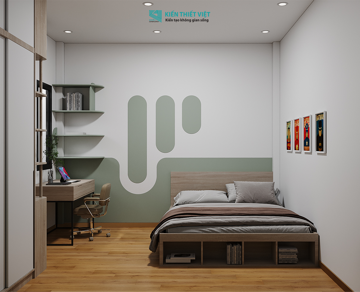 Thiết kế nội thất – Phòng ngủ 2 (28)
