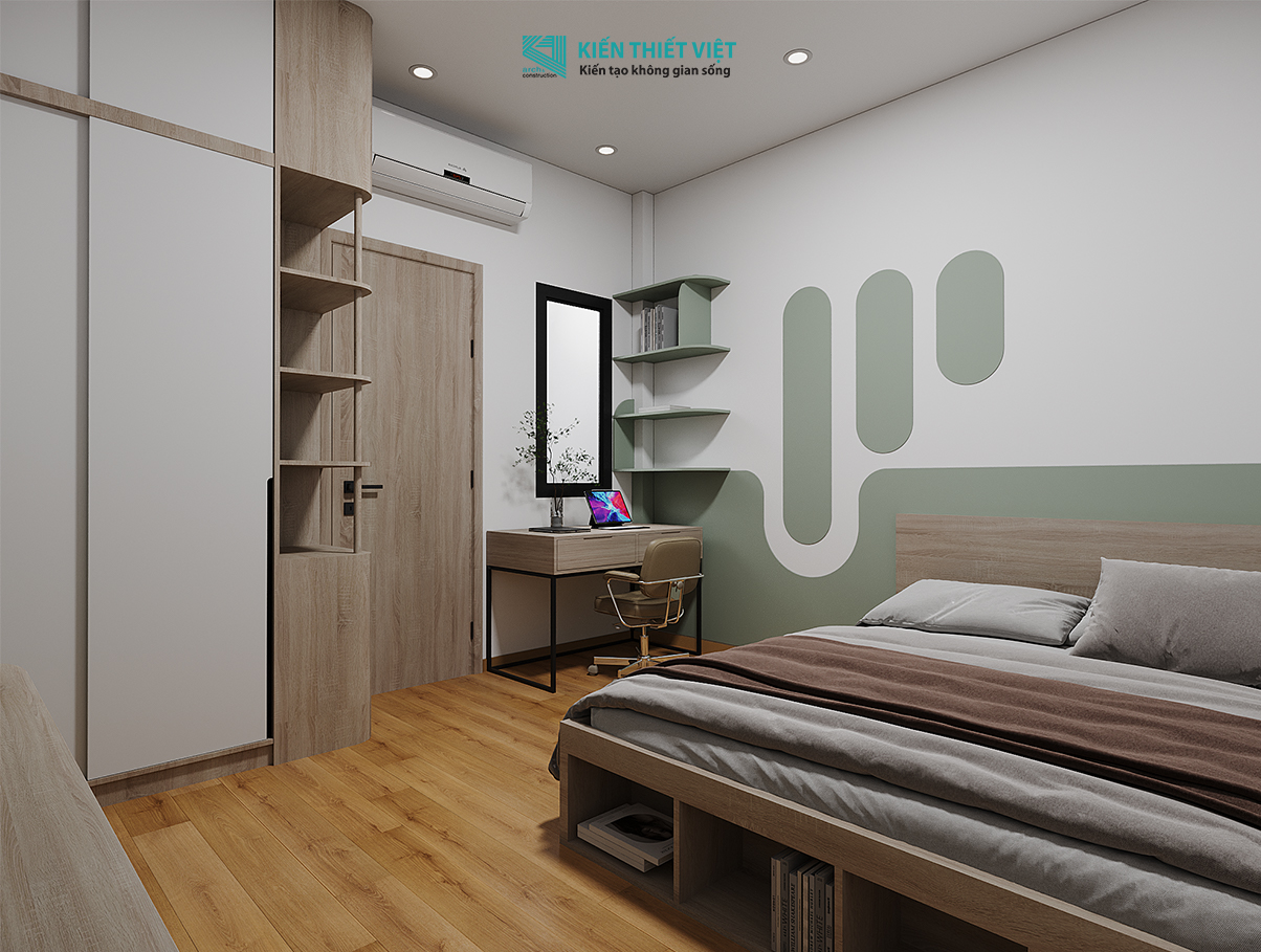 Thiết kế nội thất – Phòng ngủ 2 (26)