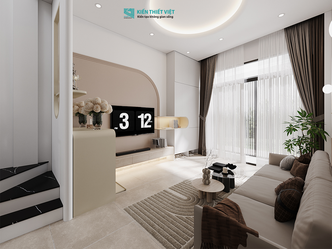 Thiết kế nội thất – Phòng khách (8)