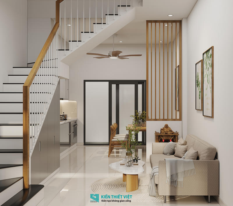 Thiết kế nội thất – Phòng khách bếp (7)