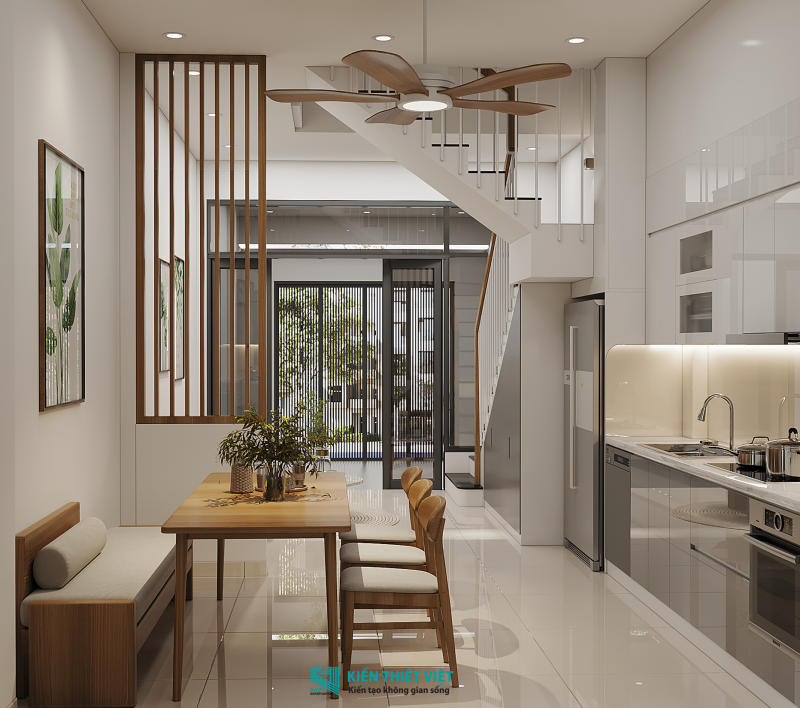 Thiết kế nội thất – Phòng khách bếp (10)
