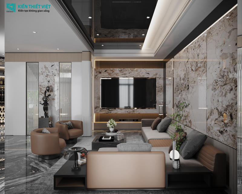 Thiết kế nội thất – Phòng khách bếp (24)