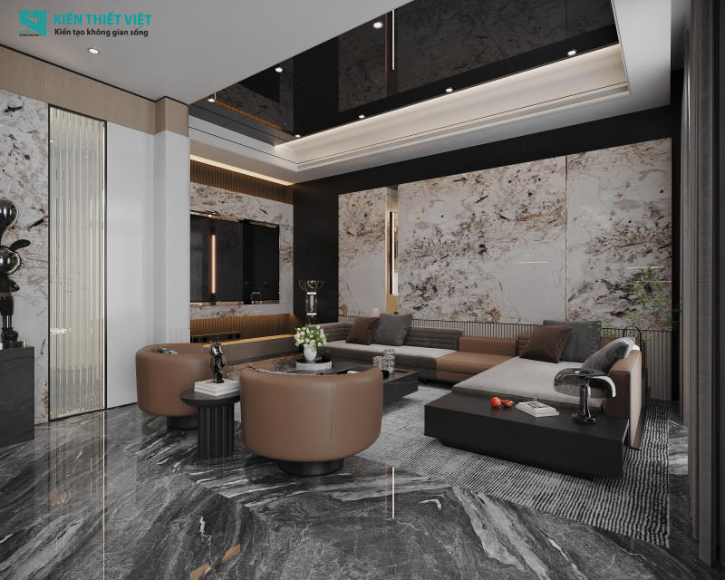 Thiết kế nội thất – Phòng khách bếp (25)