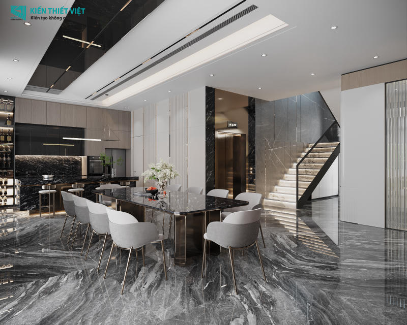 Thiết kế nội thất – Phòng khách bếp (28)