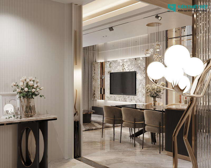 Thiết kế nội thất – Phòng khách bếp (13)