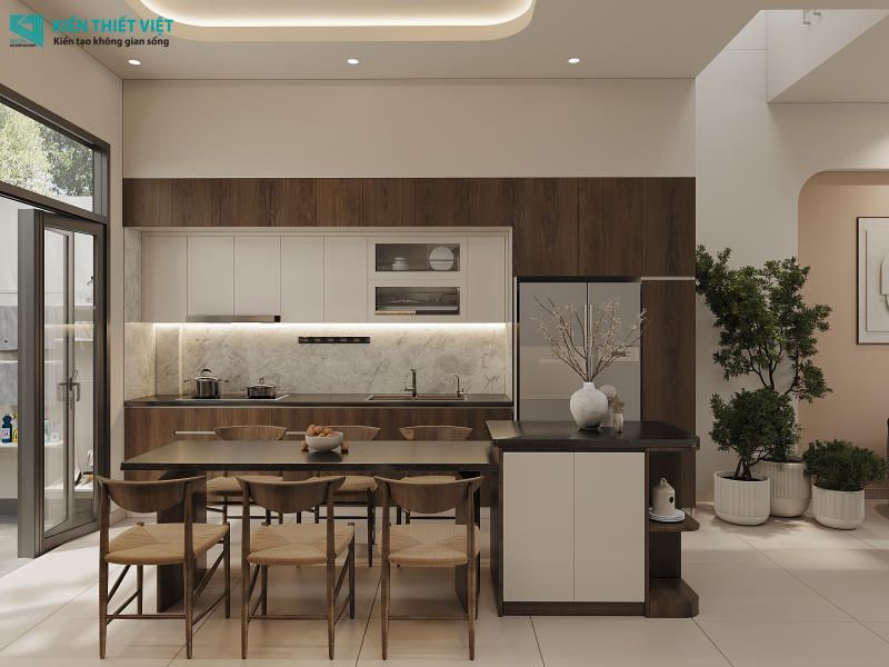 Thiết kế nội thất – Nội thất phòng khách bếp (9)