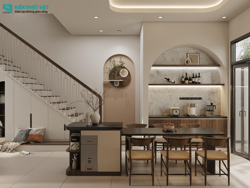 Thiết kế nội thất – Nội thất phòng khách bếp (11)