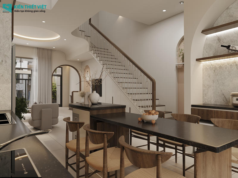 Thiết kế nội thất – Nội thất phòng khách bếp (13)